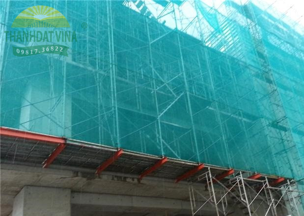 Lưới chắn bụi công trình xây dựng