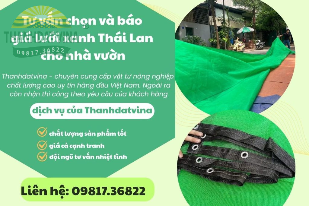 lưới xanh thái lan