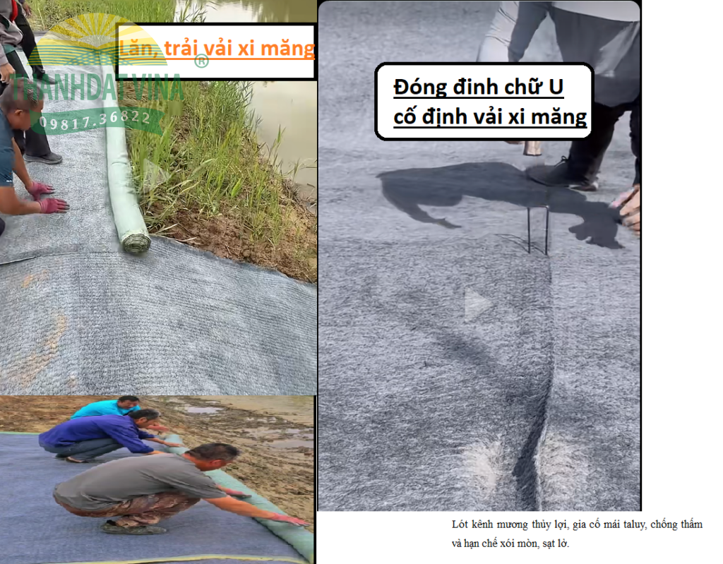 vải bê tông