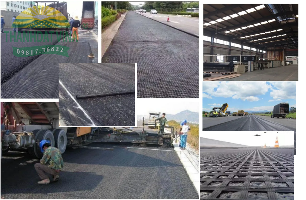 Lưới Địa Kỹ Thuật Cốt Sợi Thủy Tinh